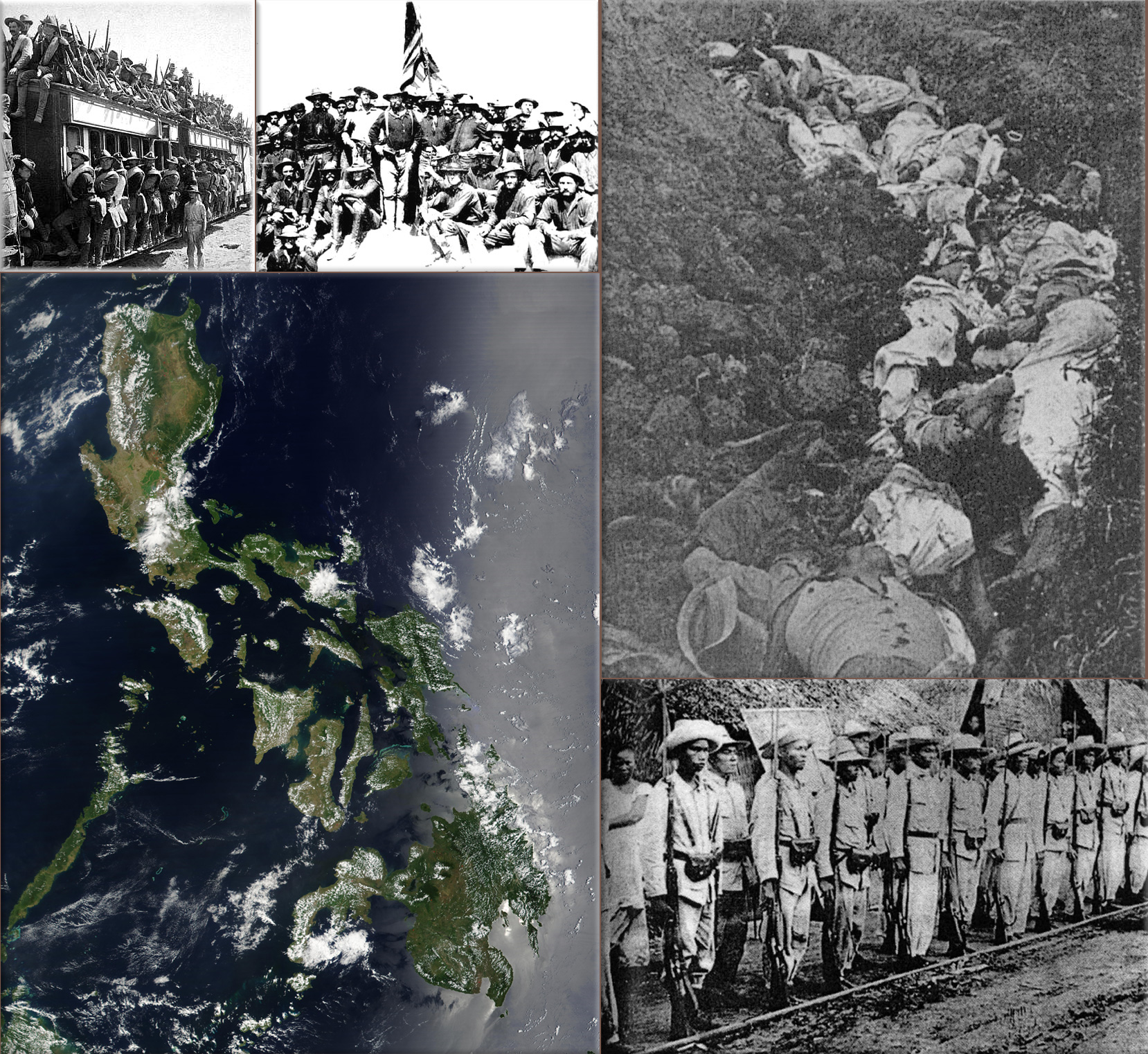 Philippine-American War: Battle of Pulang Lupa; Filipino resistance fighters defeat a small American force