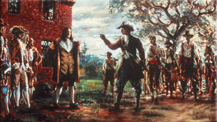 Bacon's Rebellion: Jamestown is burned to the ground by the forces of Nathaniel Bacon
