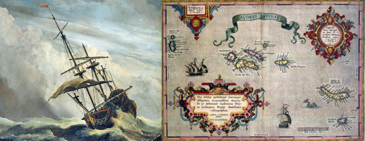 Merchant Royal, carrying a treasure worth over a billion US dollars, is lost at sea off Land's End