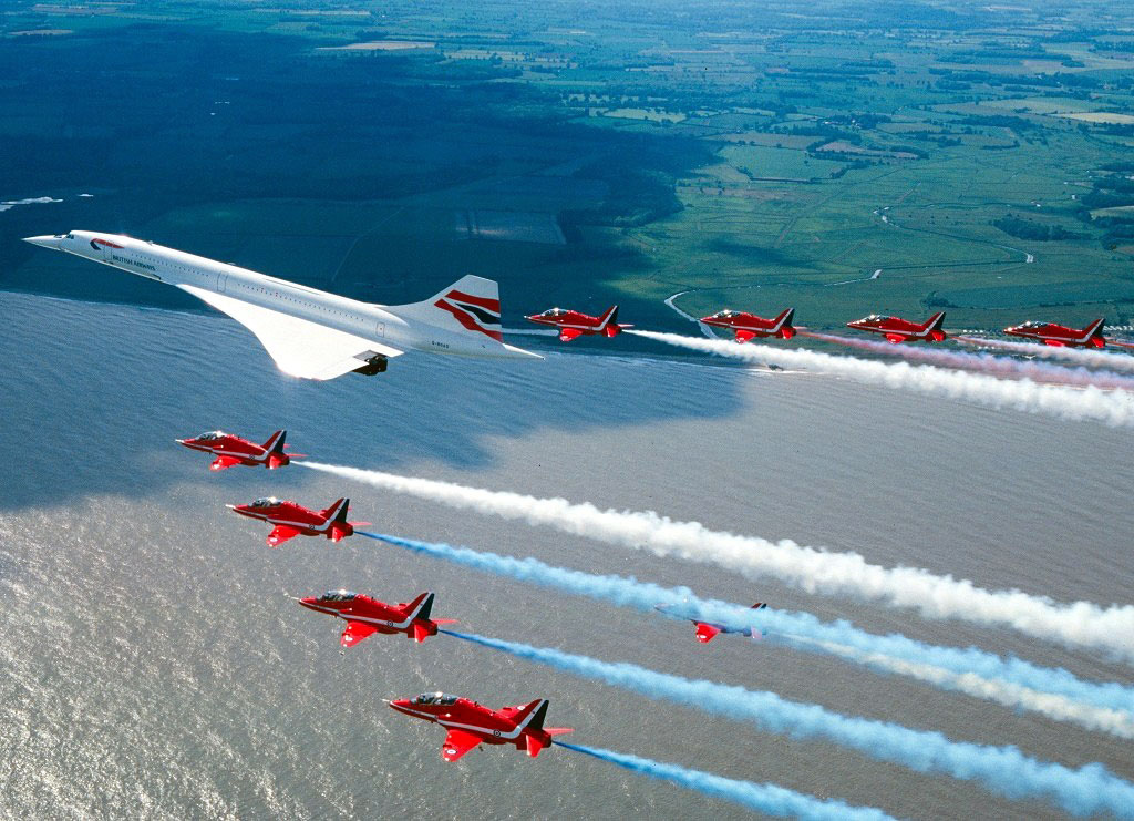 Concorde makes its first non-stop crossing of the Atlantic in record-breaking time