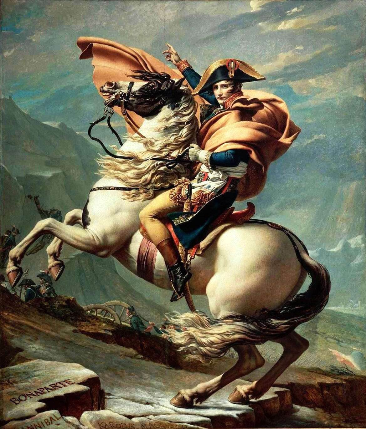 General Napoleon Bonaparte first rises to national prominence being named to defend the French National Convention against armed counter-revolutionary rioters threatening the three year old revolutionary government
