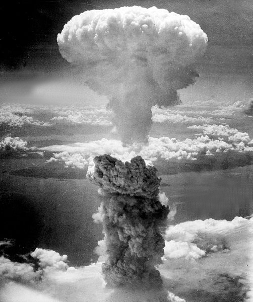 World War II: Hiroshima is devastated when the atomic bomb 'Little Boy' is dropped by the United States B-29 Enola Gay. Around 70,000 people are killed instantly, and some tens of thousands die in subsequent years from burns and radiation poisoning