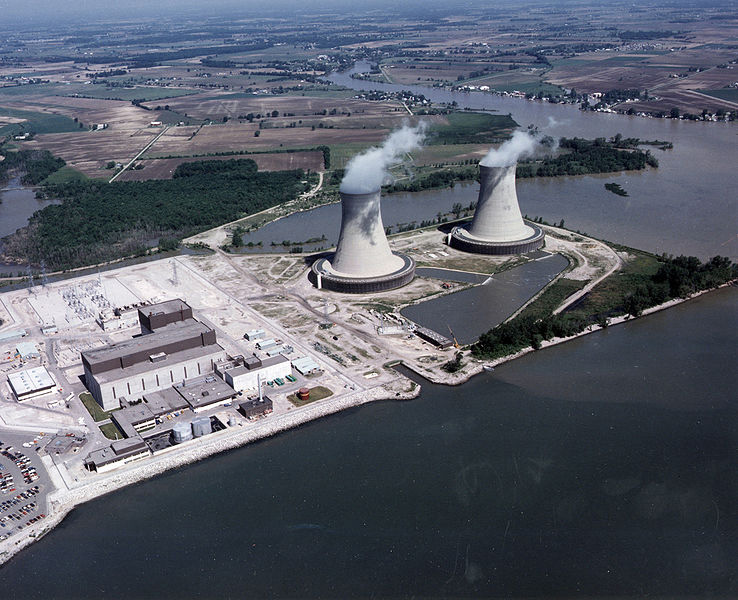 Enrico Fermi demonstration nuclear breeder reactor near Detroit, Michigan, The Fermi Station (NRC image)