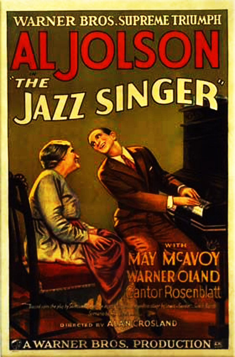 The Jazz Singer opens, the first prominent talking movie