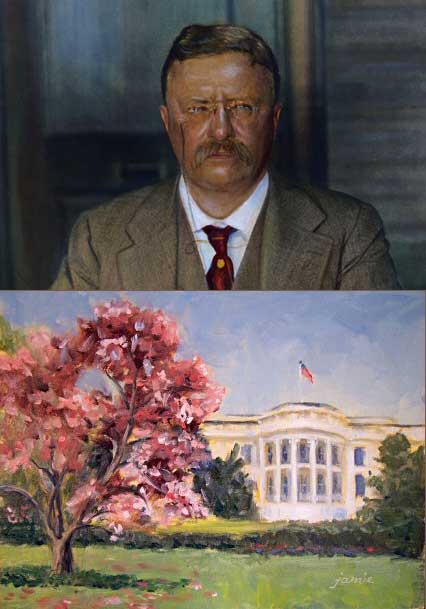 President Theodore Roosevelt officially renames the 'Executive Mansion' to the White House