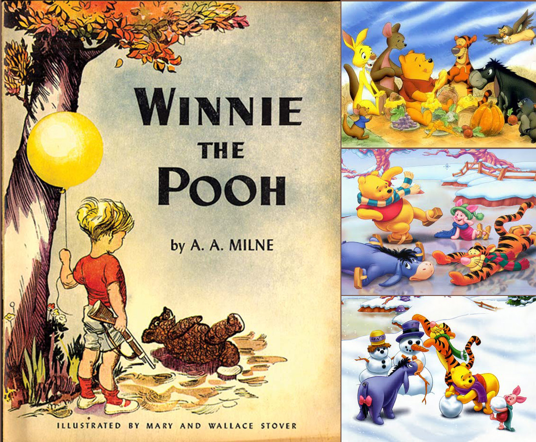 Children's book Winnie-the-Pooh, by A. A. Milne, is first published