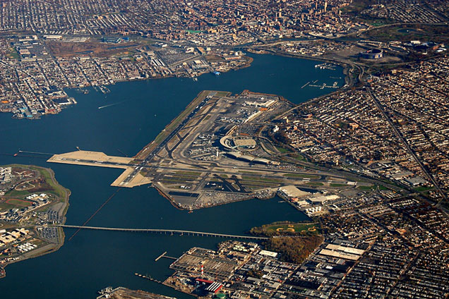 New York Municipal Airport (later renamed La Guardia Airport) is dedicated