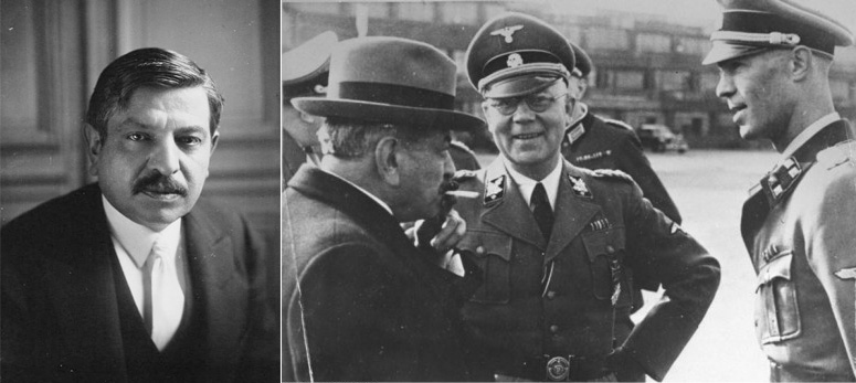 World War II: former premier of Vichy France Pierre Laval is shot by a firing squad for treason