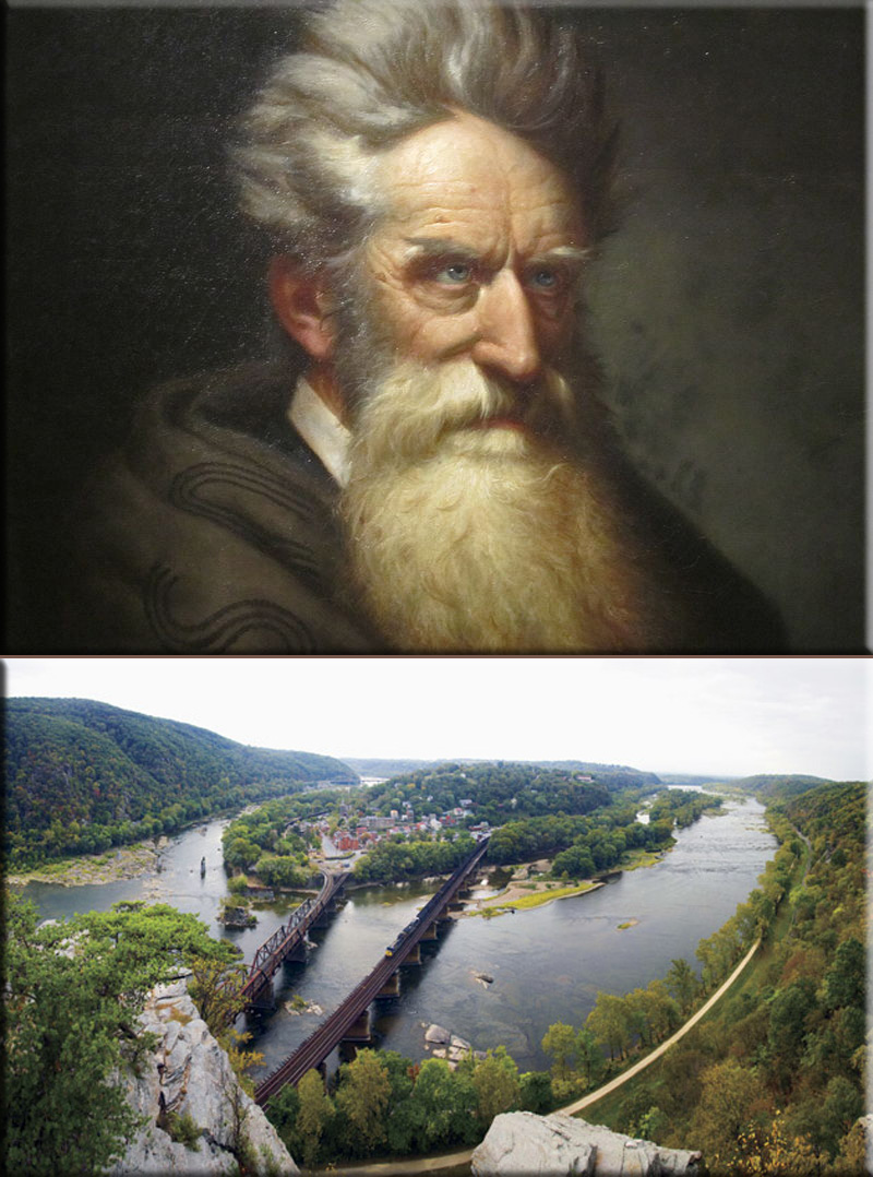 John Brown leads a raid on Harpers Ferry, West Virginia