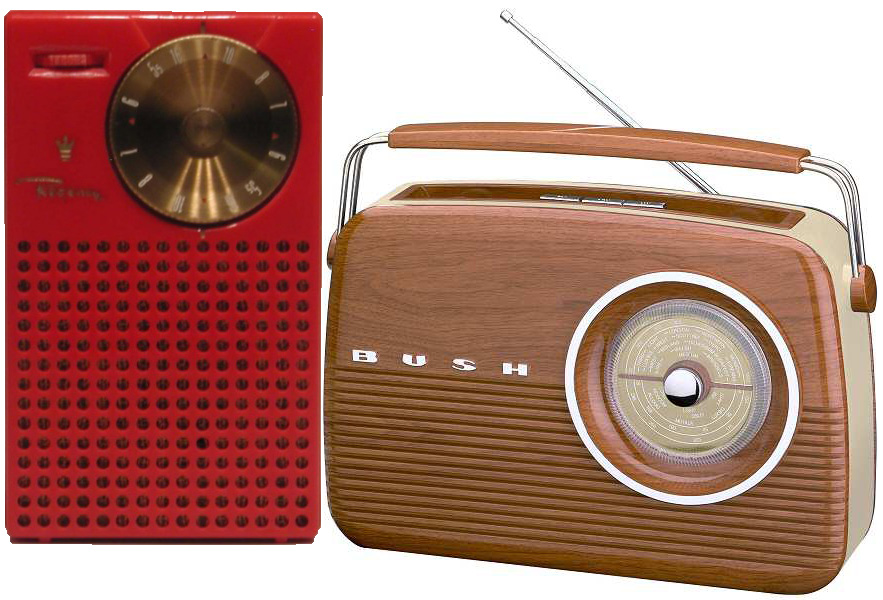 Texas Instruments announces the first Transistor radio