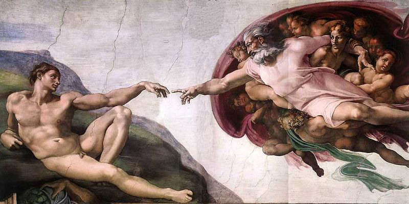 Michelangelo Buonarroti's The Creation of Adam