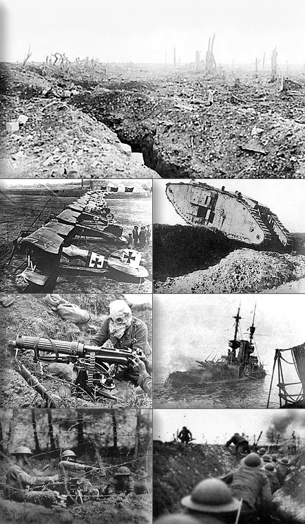 World War I: Collage