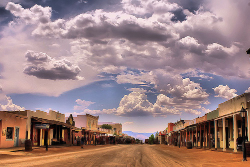 Gunfight at the O.K. Corral takes place at Tombstone, Arizona