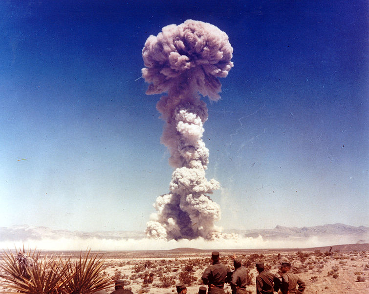 Operation Buster-Jangle: 6,500 American soldiers are exposed to 'Desert Rock' atomic explosions for training purposes in Nevada. Participation is not voluntary.