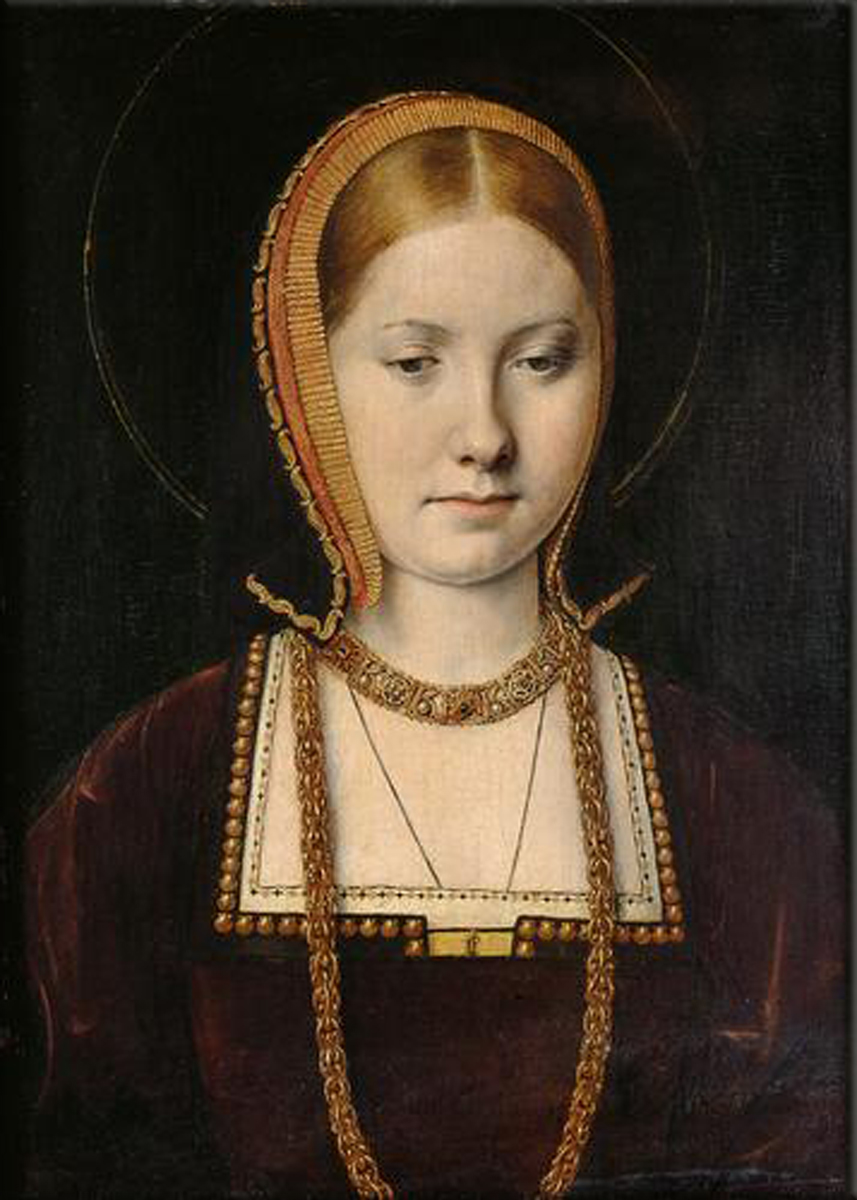 Portrait of Katharine of Aragon by Michael Sittow, 1502