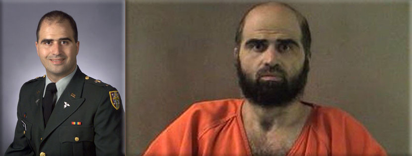 US Army Major Nidal Malik Hasan kills 13 and wounds 29 at Fort Hood, Texas in the deadliest mass shooting at a U.S. military installation