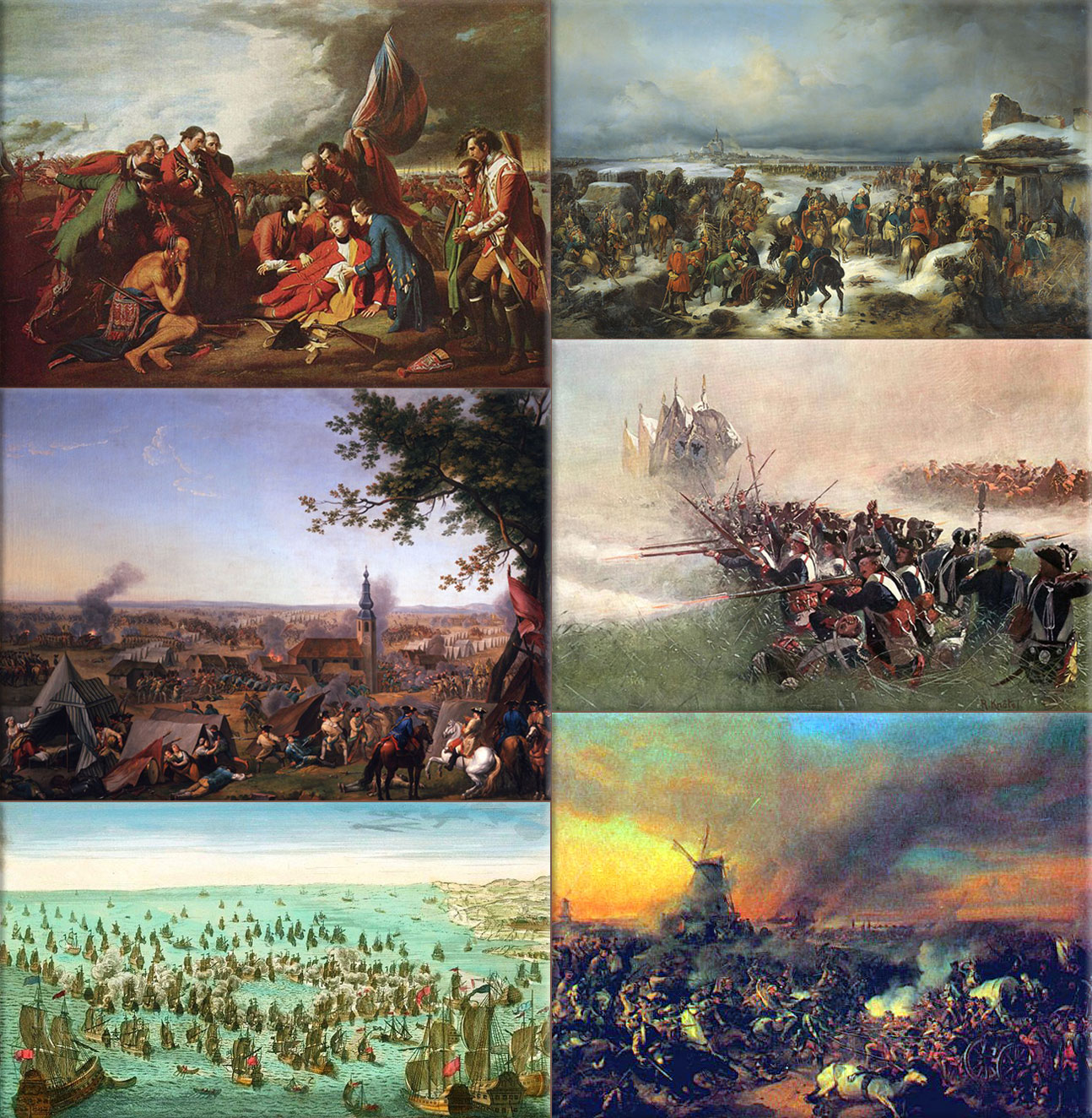 Seven Years' War: was a world war that took place between 1756 and 1763. It involved most of the great powers of the time and affected Europe, North America, Central America, the West African coast, India, and the Philippines.