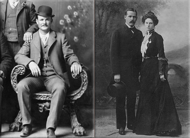Butch Cassidy, Fort Worth, Texas, 1900; Sundance Kid and Place before they headed to South America