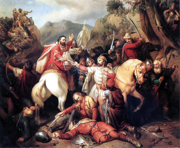 Battle of Posada: Wallachian Voievode Basarab I defeats the Hungarian army in an ambush
