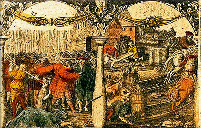 Stockholm Bloodbath: Danish King Christian II executes dozens of people after a successful invasion of Sweden