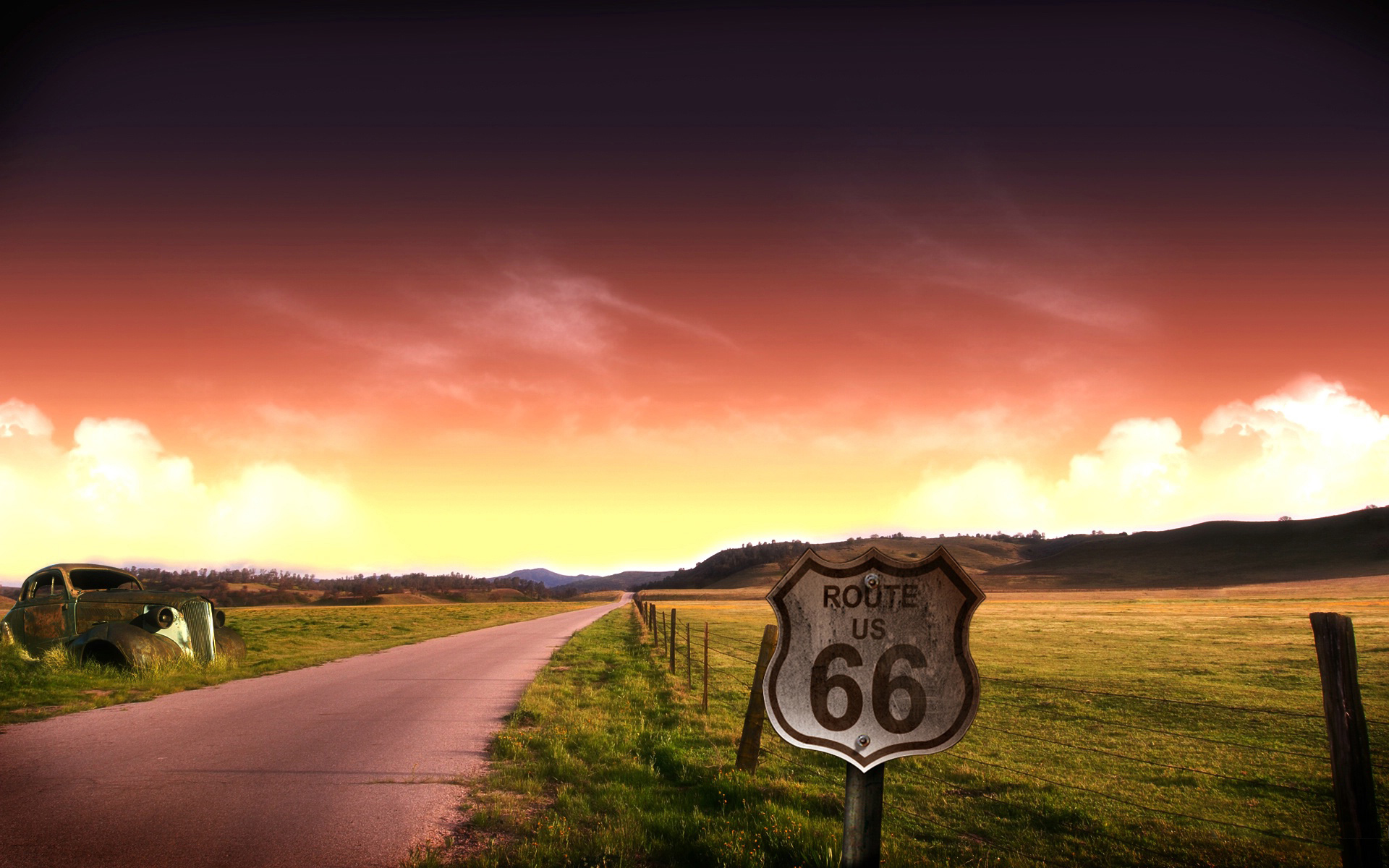 U.S. Route 66 is established on November 11th, 1926 and closed on June 27th, 1985.