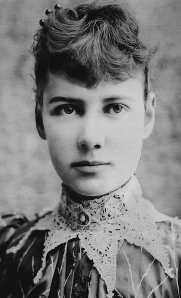 Pioneering female journalist Nellie Bly (Elizabeth Cochrane) begins a successful attempt to travel around the world in less than 80 days. She completes the trip in seventy-two days
