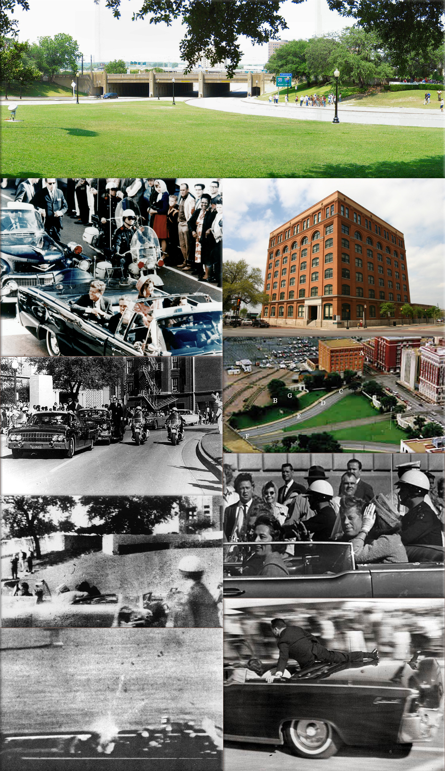 Assassination_of_John_F._Kennedy: In Dallas, Texas, US President John F. Kennedy is assassinated and Texas Governor John B. Connally is seriously wounded