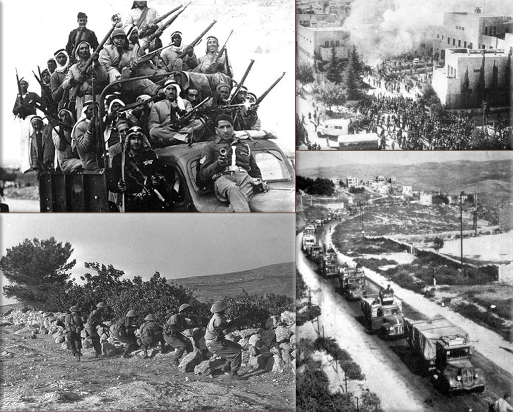 Civil War in Mandatory Palestine (1947–1948): lasted from 30 November 1947, the date of the United Nations General Assembly vote for the Partition Plan for Palestine, to the termination of the British Mandate itself on 14 May 1948
