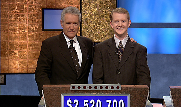 Jeopardy! champion Ken Jennings of Salt Lake City, Utah finally loses, leaving him with US$2,520,700, television's biggest game show winnings