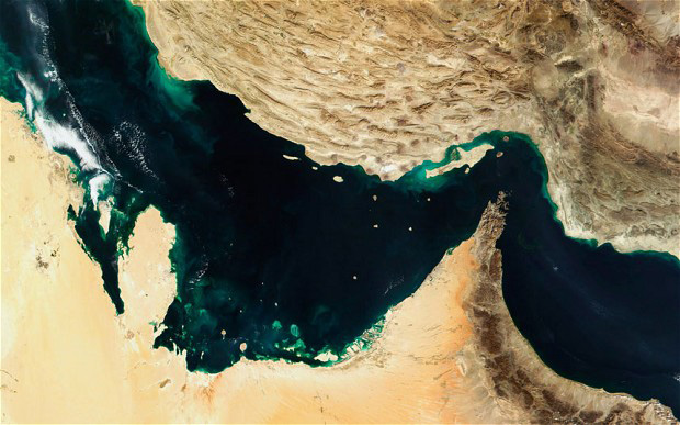 The Strait of Hormuz is only 21 miles wide at its narrowest point