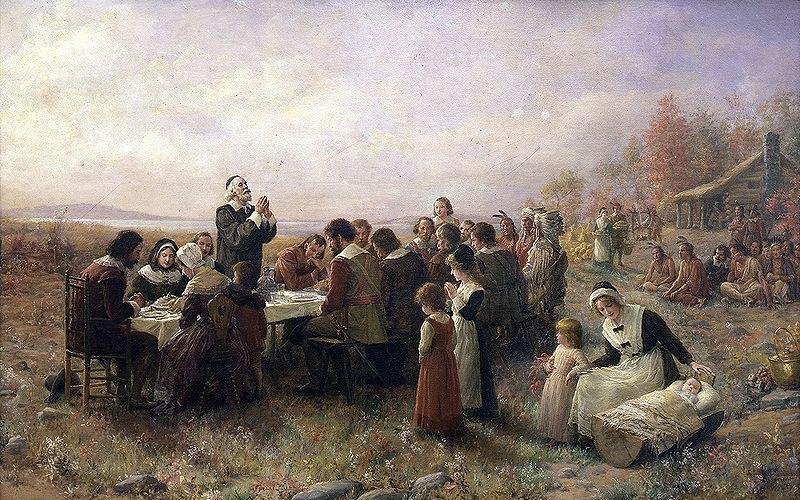 38 colonists from Berkeley Parish in England disembark in Virginia and give thanks to God (this is considered by many to be the first Thanksgiving in the Americas)