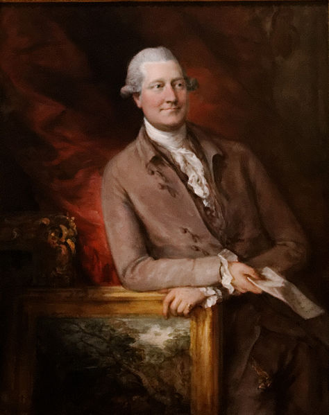 James Christie (1730–1803) was the founder of auction house Christie's, by Thomas Gainsborough