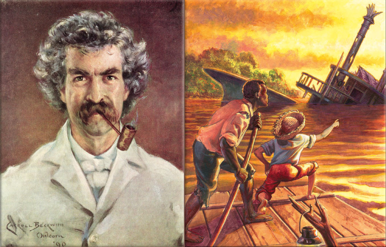 Mark Twain's Adventures of Huckleberry Finn is published for the first time