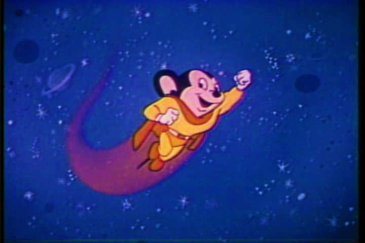 Mighty Mouse Playhouse premieres on television (Early Terrytoons Mighty Mouse)