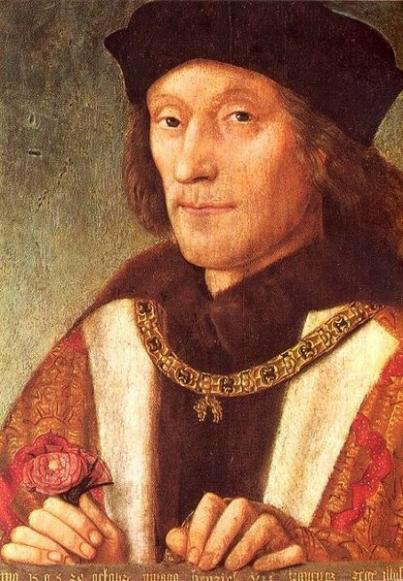 Portrait of Henry VII attributed to Michel Sittow