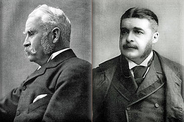 Gilbert and Sullivan: refers to the Victorian-era theatrical partnership of the librettist W. S. Gilbert (1836–1911) and the composer Arthur Sullivan (1842–1900). The two men collaborated on fourteen comic operas between 1871 and 1896