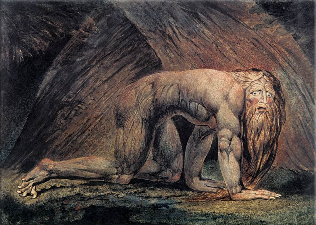 William Blake - Babylonian ruler Nebuchadnezzar, Quote